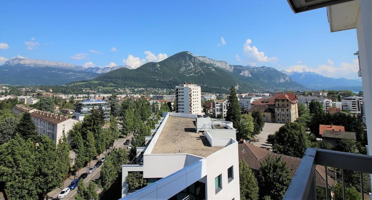 Ferienwohnung Mont Royal Balcon Et Piscine Annecy Exterior foto